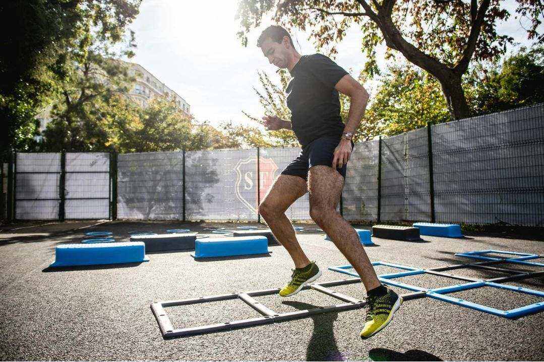 Home workout setup