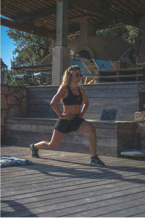 Gym and home workout overlay
