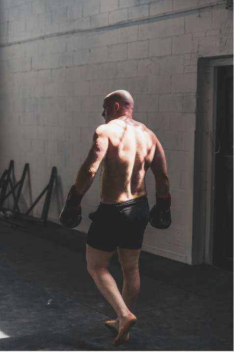 Trainer showing hybrid routine